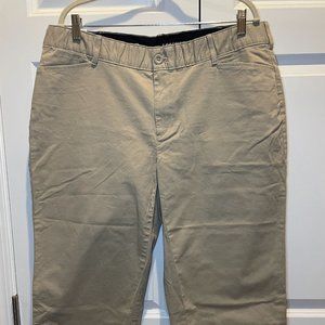 Eddie Bauer Legend Wash cropped pants, size 16W, NWT